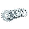 Miche 1/8 Integrated Fixed Track Sprocket, Matte Silver, 14t