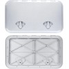 Amarine Made 24" Rectangle Boat Hatch White Inspection Hatch &