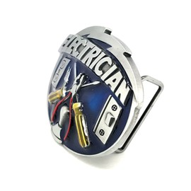 MarryAcc Electrician Tools Belt Buckle Men's Gift, 90mm x 70mm