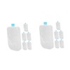 TEHAUX 12 pcs Reusable Ice Packs for Coolers Portable Freezer