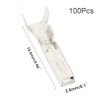 TA-VIGOR 100Pcs 1.5mm Wire Spade Connectors, Female Spade Connectors Wire