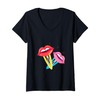 Womens Really Like Barrettes - Barrette Hair Clip V-Neck T-Shirt