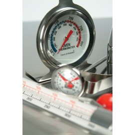 Davis & Waddell D20144 Essentials Stainless Steel Oven Thermometer D6x7cm 50°C to 300°C Temperature Range