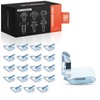 A-Premium 20PCS Metal Door Interior Trim Panel Clips Retainer Compatible