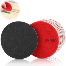 TXXATX 3000 Körnung Schleifschwamm 8 Stück Schleifschwamm Holz Rund Schleifpad Weiches Schleifpads Wiederverwendbare Schleifschwämme Flexibles Lack Schleifpapier für Trockenbau Metall Modellbau