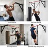 Wall Mounted Pull Up Bar, Heavy Duty Chin Up Bar