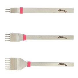 Weaver Leather Supply Diamond Stitching Chisel Set, 3mm, Stainless Steel for Leather Craft DIY