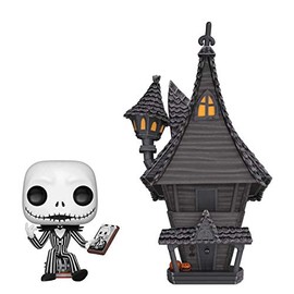 Funko 42599 POP. Vinyl: Town: Nightmare Before Christmas Jack's House W Collectible Figure, Multicolour, us one-Size