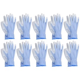 Everest 10 Pairs Urethane Gloves, Large