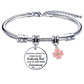 Lumengqi Sometimes you forget that you are fantastic. This is your memory. An inspirational bracelet. The birthday gift for women, best friends, daughters, mother, colleagues, 20 centimetres,