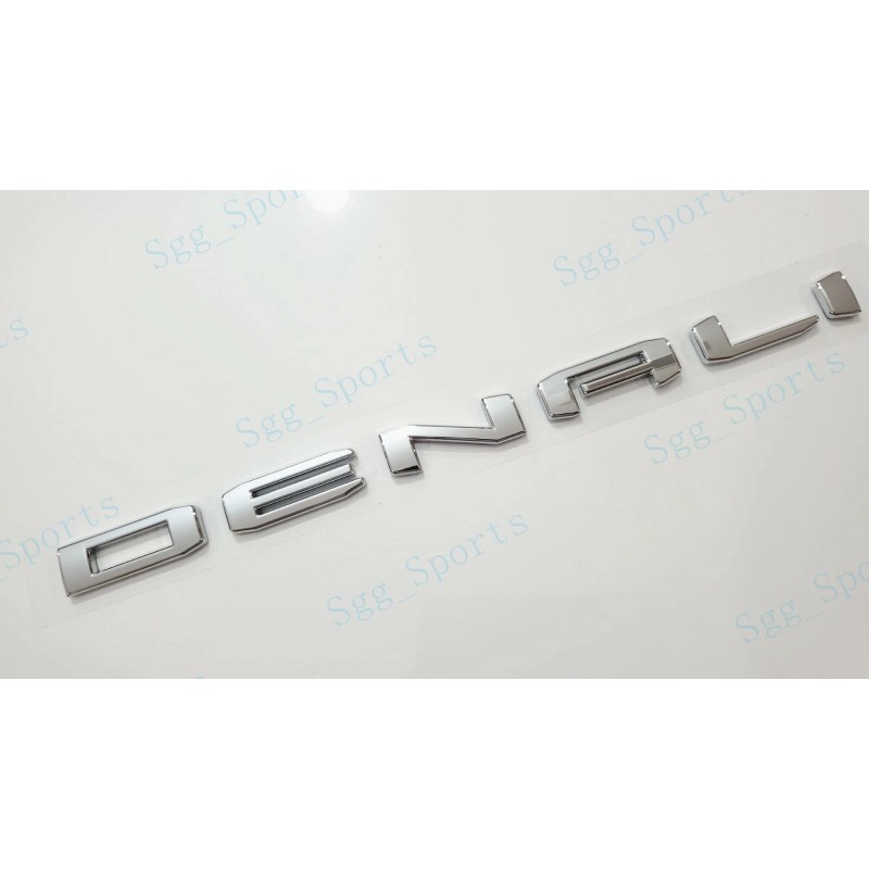 GMC 1pc GMC 2021-2023 Yukon Yukon XL Chrome Rear Tailgate