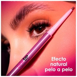 PINK UP  Micro Fine Brow Pencil  Delineador de Precisión Cejas  Delinea Peina y Maquilla  Larga Duración  No se corre  Efecto Microblading  Lapiz de  