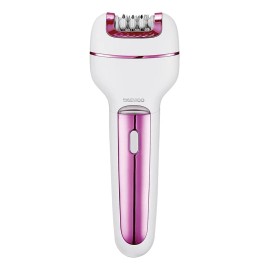 Depiladora Eléctrica Corporal Daewoo Recargable Inalámbrica Portatil 3 En 1 Cabezas Intercambiables Usb Dw-dgs2 Color Rosa