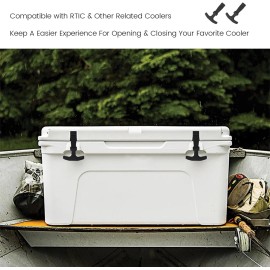 Yeti Cooler T Latches Lid Hard Durable Rubber Non Slip Replacement Parts 2 Pack