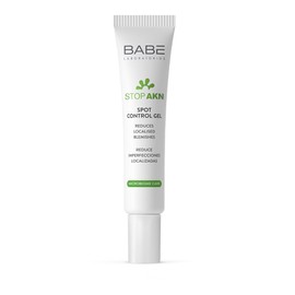 Laboratorios Babé - Stop AKN Gel Facial Secante 8 ml, Acción Intensiva, Cicatrizante, Tratamiento Acné, Disminución de Acné, Combate las Imperfecciones del Rostro