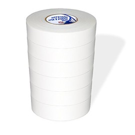 Jaybird and Mais White Hockey Tape (6 Pack) - 1" x 20 yards