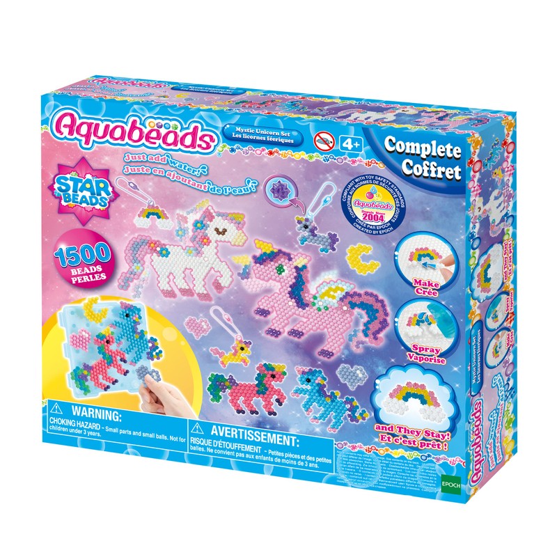 Aquabeads - Set Unicorni Mistici - Kit Completo con 1500