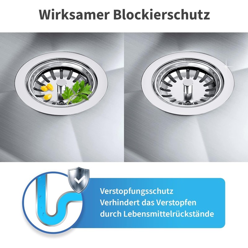 Aquade Strainer Basket Valve 114 mm – Strainer Basket Sink