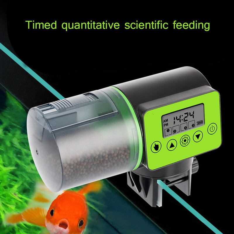 Automatic Fish Feeder Electric Auto Fish Feeder Aquarium Tank Timer