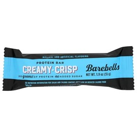 Barebells Creamy Crisp Protein Bar, No Added Sugar, 55 Grams (Pack Of 12)