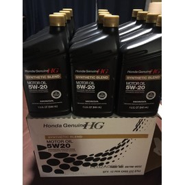 Honda genuine 5w20 motor oil (case of 12)
