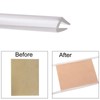 TA-VIGOR Trim Seal, Transparent PVC U-Seal Channel Edge Protector Sheet,