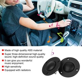 Aramox Tweeter Speakers, Pack of 2. 25 Core Pure Silk B7 Tweeter Speakers with Magnetic Dome Tweeter and Membrane