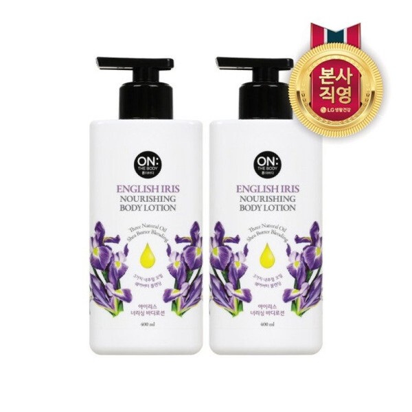 1+1 On the Body Flower Iris Body Lotion 400ml /
