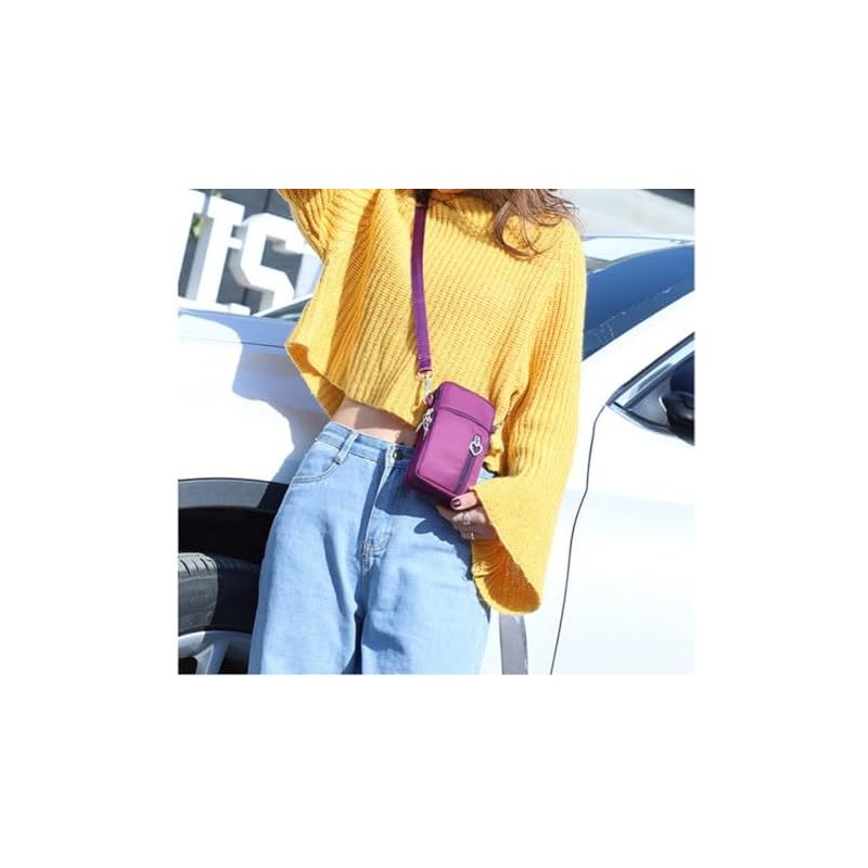 Bolso Bandolera para Mujer Mini de Tela Oxford para Celular