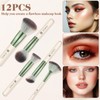 HEYMKGO Makeup Brush Set, 12 Pieces, Diversity Make Up Brush
