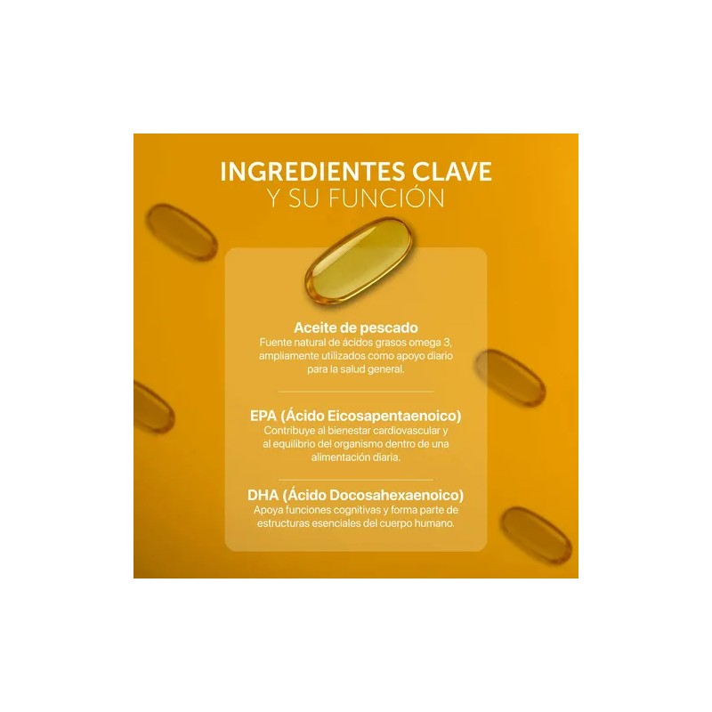 Vivenia Omega 3 Aceite De Pescado Alta Concentración Epa Dha