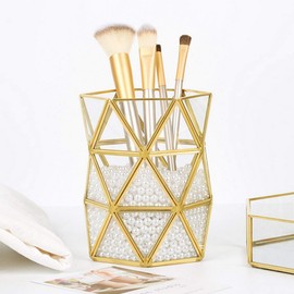 Makeup Brush Holder, Nordic Style Bucket Makeup Brush Storage Case Holder