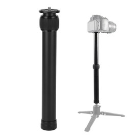 Tripod Extension Center Column Extender - Extendable Tripod Pole with 2 Sections Tube for DSLR Camera & Photo Studio Monopod