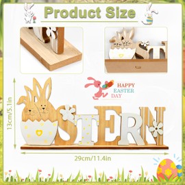 Scinzene Easter Lettering Stand, Easter Decoration Wood, Easter Decoration, Easter Decoration, Easter Bunny Decoration, Easter Decoration, Easter Decoration, Easter Decoration, Easter Decoration, for