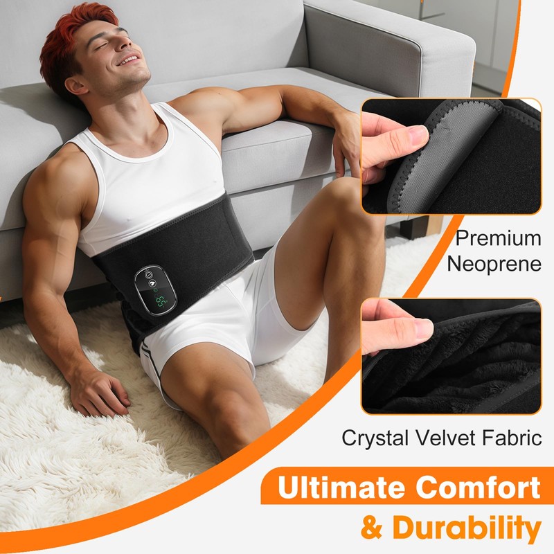 Yincook Heating Pad for Back Comfort, Cordless Lower Back Heating