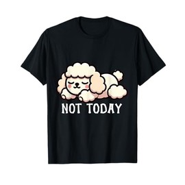 Not Today Poodle Lover Dog Animal Pet Puppy Poodle Owner T-Shirt