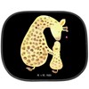 Mr. & Mrs. Panda Car Sun Shade Giraffe Child Gift,