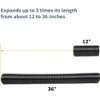 POWERTEC 4'' x 36" Dust Collection Hose, Flexible 4 Inch