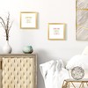 upsimples 8x8 Picture Frame, Display Pictures 4x4 with Mat or