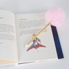 YOUKAI 4 Pack Pompom Pen Gift Pen Gold Color Ballpoint