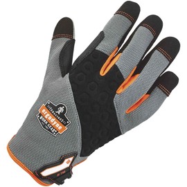 Ergodyne ProFlex 710 Heavy-Duty Work Gloves, Small, Gray