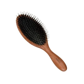 NBAA NB-BC9 Blow Cushion Brush, Natural Wood (Large), 1 Piece