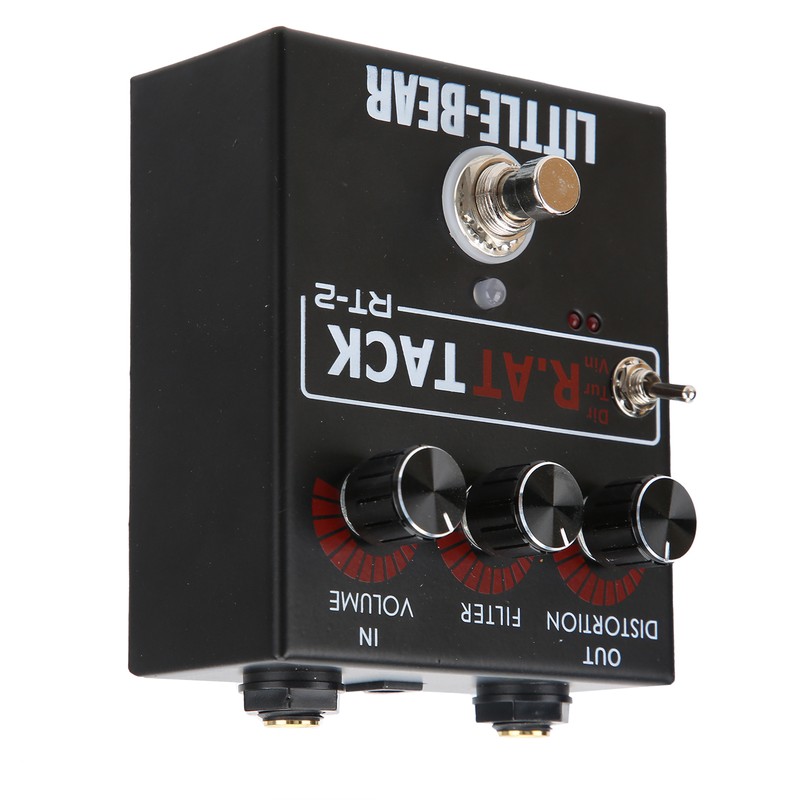 Guitar Distortion Effector Electric 3‑Level for RAT Tone Single Effect