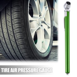 X AUTOHAUX 5pcs 10-100PSI Car Truck Pen Tyre Tire Air Pressure Gauge Green