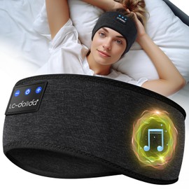 Sleep Headphones Bluetooth V5.4 Headband for Sides leeper, TWS Headband Headphones, Travel Essentials Wireless Eardphones Headbands for Women Perfect for Workout Cool Tech Gadgets