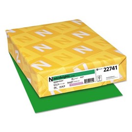 Astrobright Paper, 65 lb, 8-1/2"x11", Gamma Green