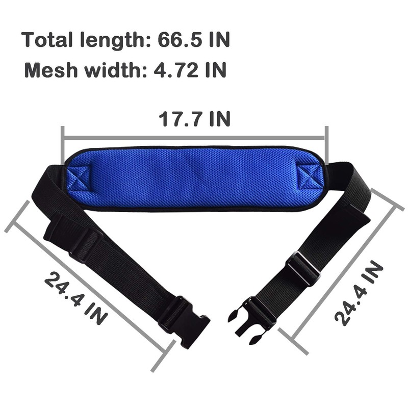 Wheelchair Seat Belt Adjustable Medical Wheelchair Safety Harness for Patient