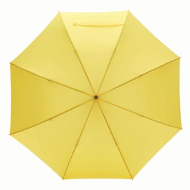 Preiswert & Gut Umbrella Automatic Choice of Colours Large 120 cm Women Men Fibreglass XXL Umbrella, yellow