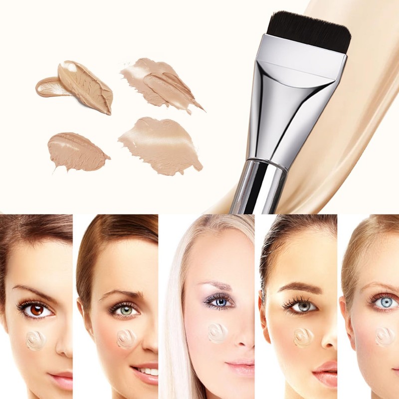 Ikadiya Foundation Brush, Make Up Brush, Ultra Thin Foundation Brush