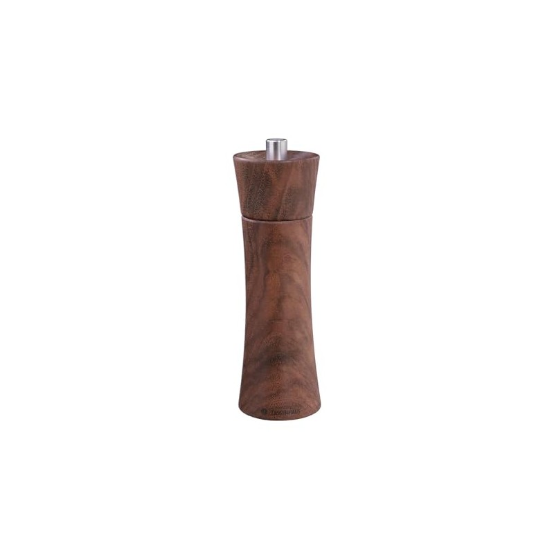 Zassenhaus Frankfurt Walnut Salt Mill with Fully Adjustable High Performance